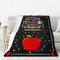 thumbnail image 3 of Teacher Gifts Blanket Retirement Throw Blankets Soft Fleece Flannel Bedding Best Teacher Appreciation Gifts for Teachers Women Men Adults Stuff Plush for Couch Sofa Bed Room Decor Teacher, 3 of 7