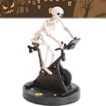thumbnail image 3 of Advancent La novedosa estatua de resina de Halloween agrega alegría navideña al hogar Estatuas divertidas de esqueleto animatrónico para Kits de decoración para fiestas, 3 of 6