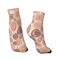 thumbnail image 4 of Bingfone Mushrooms2 Design Patterned Men'S Women'S Casual Cotton Socks, 4 of 9