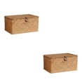 thumbnail image 4 of Matsuzay Caja a prueba de polvo de apertura grande respetuosa con el medio ambiente de fibra para un fácil almacenamiento, segura para el 26*14*11 CM 2Conjunto, 4 of 6