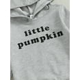 thumbnail image 6 of Canis Boy's Fall Hoodies - Halloween Sweatshirt Long Sleeve Letter Pullover, 6 of 9