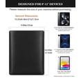 thumbnail image 2 of Funda para tablet MoKo iPad Pro M4/Air M2 2024 de 9-11 pulgadas, color negro, 2 of 7