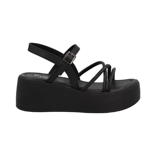 Sandalias Altas MAMA LOLA Correas Sintético Calor negro 27