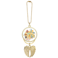 thumbnail image 1 of TaiPei Map Attrations Eluanbi Lighthouse Car Keychain Angel Wing Pendant, 1 of 4