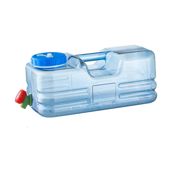 Tanque de agua portátil Naiovety de PP 10L con grifo para jardinería y construcción