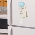 thumbnail image 2 of Love Bow Magnet Magnet Strong Refrigerator Sticker Pendant Small Fresh Wall Multi Functional Cute Heart Fringe Pendant, 2 of 4