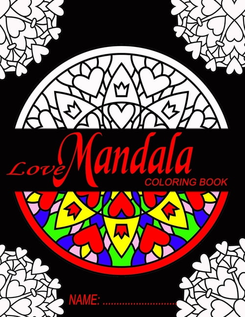 Adult Coloring Book Mandala Nature Patterns 48 Pages per book Printed in USA 
