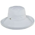 thumbnail image 3 of Catalina Large Brimmed Sun Hat for Women 50+ UPF Maximum Protection (White), 3 of 3