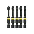 thumbnail image 2 of Juego de brocas de torsión DEWALT DT7998T-QZ a prueba de golpes Ph2 50 mm (5 unidades), 2 of 4