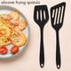 thumbnail image 2 of 2 Pcs Silicone Slotted Fish Turner Spatula, Spatulas for Non Stick Cookware Baking,Cooking,Heat ,Bla, 2 of 5