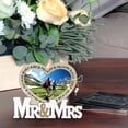 thumbnail image 6 of BQBQERT Elegant Love Heart Wood Photo Frame for Wedding Decorations Photos Display, 6 of 9