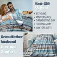 thumbnail image 6 of Gift for Husband, Gifts for Anniversary Day, Husband Birthday Gift from Wife, to My Husband Gift, I Love You Husband Blanket, Soft Cozy Husband Throw Blanket for Wedding Fathers Day Gifts(30"x40"), 6 of 7
