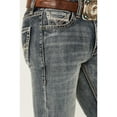 thumbnail image 2 of Rock & Roll Denim Men's And Double Barrel Medium Wash Relaxed Bootcut Jeans Medium Wash 29W x 32L  US, 2 of 4