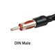 thumbnail image 5 of Cable Antena Radio de Coche Antena Doble Fakra-Din para VW RNS510 RCD510 Jetta, 5 of 5