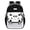 Black, variant on Gaexia School Backpack Cute Cat Print Lightweight Backpack Breathable Water Resistant Casual Daypack for School Travel Everyday Backpack