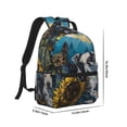 thumbnail image 2 of Xecao Sunset Sunflower Dog Travel Backpack: A spacious, stylish computer backpack ideal for men and women, perfect for college, school, or daily travels, 2 of 6