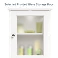 thumbnail image 5 of Asofer 67.1"H Bathroom Storage Cabinet with Adjustable Shelves, 2 Doors for Bathroom, Kitchen, Living Room, White, 5 of 11