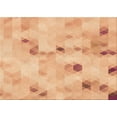 thumbnail image 1 of Ahgly Company Machine Washable Indoor Rectangle Transitional Yellow Area Rugs, 7' x 10', 1 of 7