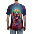thumbnail image 5 of Hippie Rhodesian Ridgeback Portrait oil painting Watercolor Tie-dye Vintage All Over Print 3D Shirt Unisex Merch Ridgebacks Dog Lover Gifts - 00015, 5 of 6