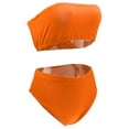 thumbnail image 4 of de Acolchado Del de de Piezas Del Bandeau de Las Mujeres Del o Del Estiramiento SG Hugo Conjunto del bikiní del vendaje de las mujeres, 4 of 10