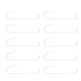 thumbnail image 3 of Curved Beading , Reusable Stainless Steel Curved Handle DIY Handcraft Simple Operation 10pcs Bead    For Metal For Stone For Glass, 3 of 8