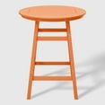thumbnail image 2 of WestinTrends Outdoor 42" Height HDPE Patio Round Bar Table, Orange, 2 of 7
