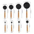 thumbnail image 2 of Measuring Cups and Spoons , Wood Handle with Metric and US Measurements, Dry & Liquid Measuring Cup 8Pcs, 2 of 7