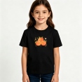 thumbnail image 2 of Girls Graphic Tees Cute Smiling Peaches Kids T Shirt Sweet Fruit 100% Cotton Short Sleeve Soft Tops 4-13Y, 2 of 5