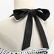 thumbnail image 4 of Moda para mujer A Line Flare Vintage Dress Halter BowKnot Prom Swing Manga corta Polka Dot Printing Party Dress Pompotops  ghjkhdj1025, 4 of 9
