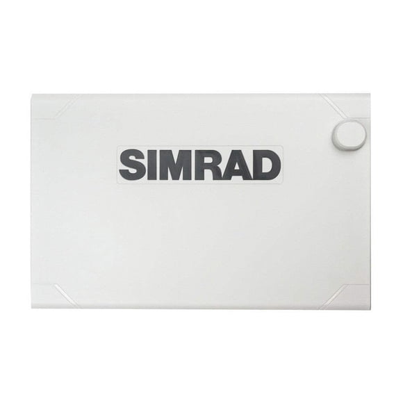 Funda solar Simrad NSS12 Evo3/Evo3s blanca con letras negras