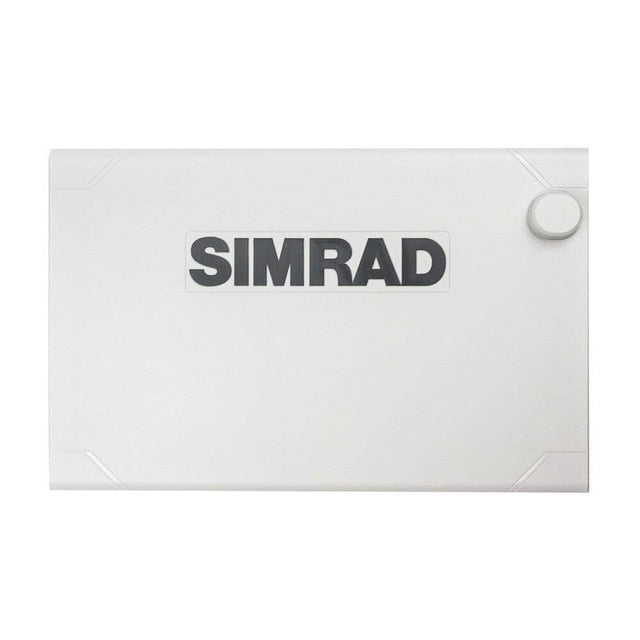 Funda solar Simrad NSS12 Evo3/Evo3s blanca con letras negras