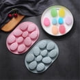 thumbnail image 7 of CoreLiving Easter Bunny Chocolate Mold - Food Grade Silicone Mold Set for Baking Candy Soap with Rabbit Egg Design DIY Craft Supplies, 10 Cavities Mold, 7 of 7