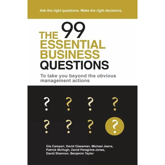 The 99 Essential Business Questions: To take you beyond the obvious management actions, (Paperback)