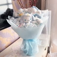 thumbnail image 5 of Muñeco de peluche Kawaii Sanrio Cinnamoroll Mymelody Kuromi, ramo de flores de anime, juguetes de peluche suaves, regalos de cumpleaños y graduación para niños, 5 of 5