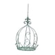 thumbnail image 2 of Soporte colgante para flores con forma de corona, para uso exterior, decoración de patio, 25 x 35 cm Verde, 2 of 9