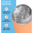 thumbnail image 3 of THERMOS FUNTAINER™ Bouteille de 16 oz en Acier Inoxydable à Isolation sous Vide – Couvercle à Grand Bec, Orange, 3 of 3