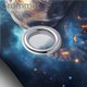 thumbnail image 3 of Juego de 4 cortinas de ducha con diseño de elefante de fantasía, diseño de animales salvajes africanos, bosque, cielo estrellado, con alfombras antideslizantes, tapa de inodoro y alfombrilla de baño,, 3 of 4
