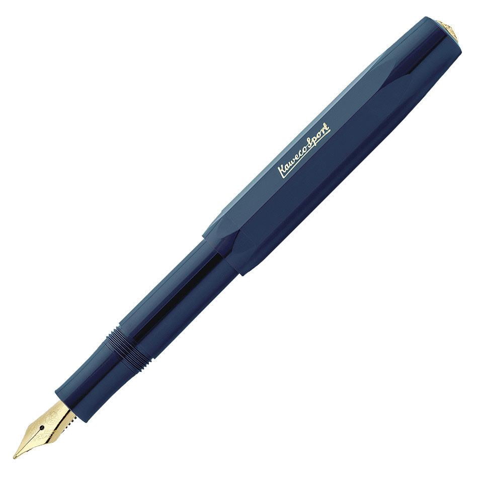 Kaweco 10001738 Classic Sport Fountain Pen, Navy Blue, Fine