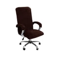 thumbnail image 3 of office chairs cover dark brown, 3 of 5