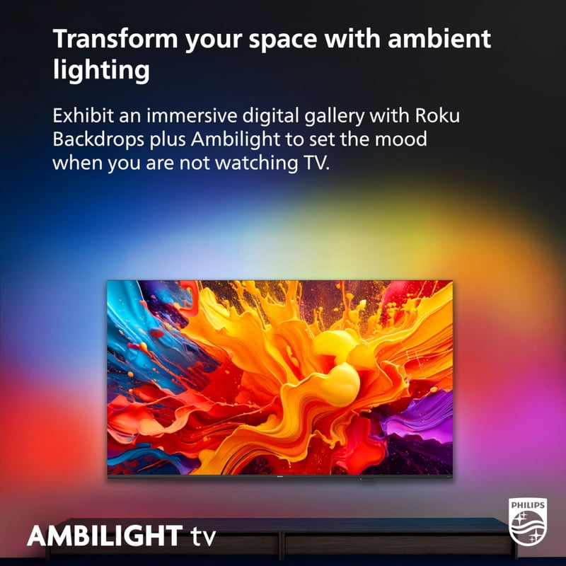 Philips 55" Class 4K UHD Ambilight Roku Smart TV (55PUL7875/F7) gallery view