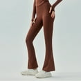 thumbnail image 5 of FLMEI Womens Yoga Pants for Flare Leggings Tights High Waist Casual Bootleg Lounge Pants Bell Bottom Leggings, S-XL, 5 of 7
