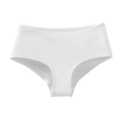 Jamicy Panties for Women High Waist Cotton Underwear Soft Brief Panties Soft Stretch Ladies Cheeky Bikini Briefs Hipster Panty