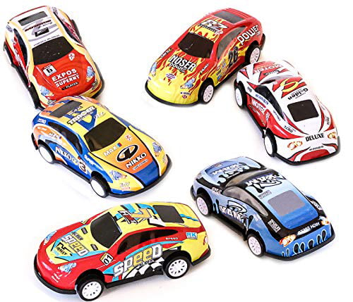 Alloy Race Vehicles Push and Pull Back Car for Children Kids Christmas Gift 