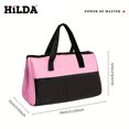 thumbnail image 1 of Pink Tool Bag Multi Functional Maintenance Electrician Shoulder Bag Large Capacity Oxford Canvas Storage and Organization KTDZ398, 1 of 5
