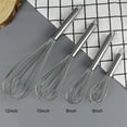 thumbnail image 4 of Stainless Steel Balloon Whisk Creative Balloon Egg Beater Manual Egg Whisk, 4 of 10