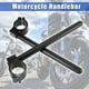 thumbnail image 2 of 1 Par 45mm Unique Bargains Motocicleta Manillar Clip con Mango Barra Universal Negro, 2 of 6