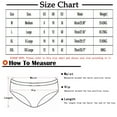 thumbnail image 2 of Bigersell Plus Size Womens Underwear Clearance Womens Thong Underwear Seamless Panty Style P-1199 Polyester Cheeky Panties Thongs Briefs High Waist Women's Bikini Panties Dark Blue M, 2 of 8