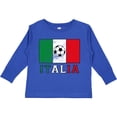 thumbnail image 3 of Inktastic Italian Soccer Boys or Girls Long Sleeve Toddler T-Shirt, 3 of 5