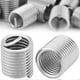 thumbnail image 4 of 100PCS Stainless Steel Wire Thread Insert - M8x1.25mm Spring Coil Helicoil for Thread Repair & Reinforcement, 4 of 5
