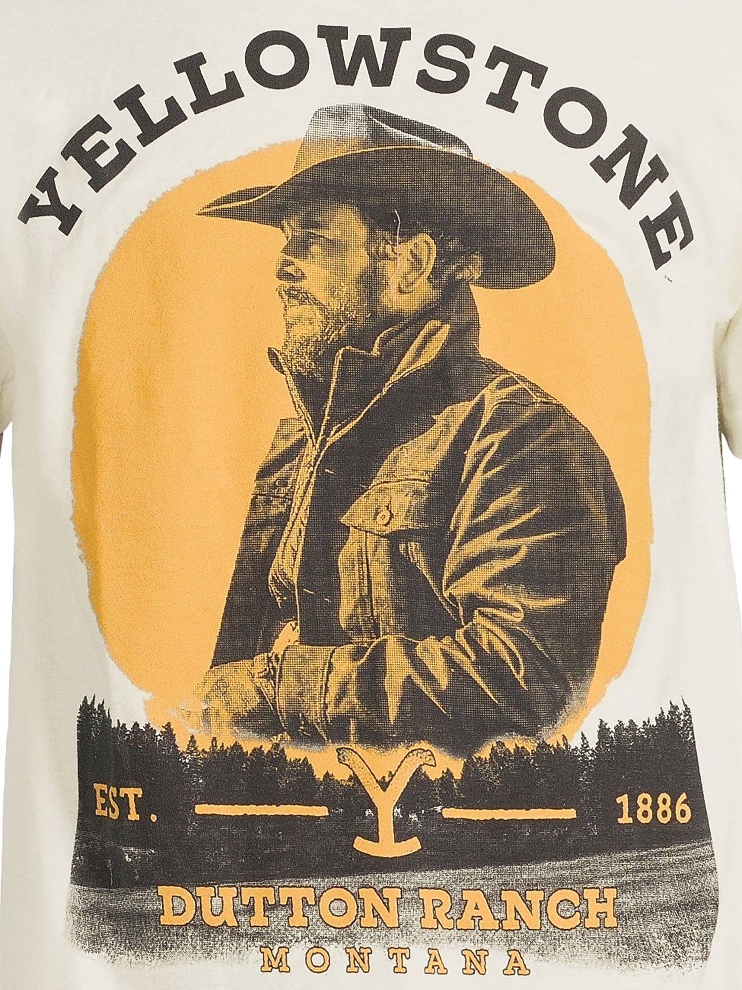 Yellowstone Men's and Big Men's Rip Wheeler Graphic Tee Shirt, Sizes S-3XL
